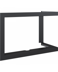 Obrázok pre Montážny rámik 90° pre krbové vložky LUCY 14 pravé presklenie