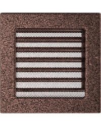 Obrázok pre Mriežka 17x17 medená s klapkou