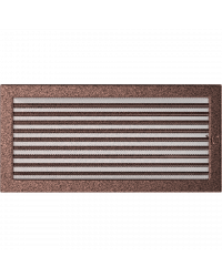 Obrázok pre Mriežka 22x45 medená s klapkou