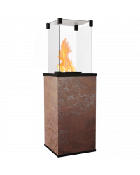 Obrázok pre Plynový ohrievač PATIO - povrchová úprava OXIDE MORO - manuálne ovládanie