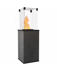 Obrázok pre Plynový ohrievač PATIO - povrchová úprava BLEND NERO - manuálne ovládanie