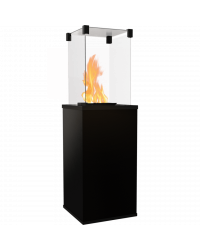 Obrázok pre Plynový ohrievač PATIO - povrchová úprava COLLECTION NERO ASSOLUTO - manuálne ovládanie