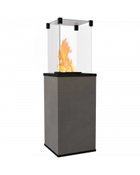 Obrázok pre Plynový ohrievač PATIO - povrchová úprava CALCE ANTRACITE - manuálne ovládanie