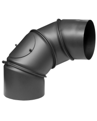 Obrázok pre Nastaviteľné koleno PARKANEX 120mm/UNI s čistiacim otvorom