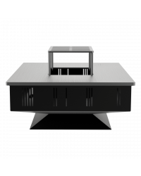 Ohnisko s grilom QUADRUM Obrázok pre Ohnisko s grilom QUADRUM