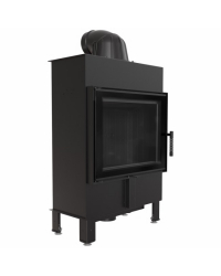 Obrázok pre Krbová vložka LUCY 12 SLIM s čiernym ohniskom 