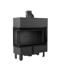 Obrázok pre Krbová vložka LUCY 14 SLIM BS ľavé presklenie s čiernym ohniskom