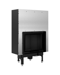 Obrázok pre Krbová vložka NADIA 10 s výsuvným otváraním dvierok s čiernym ohniskom