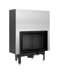 Obrázok pre Krbová vložka NADIA 12 s výsuvným otváraním dvierok s čiernym ohniskom