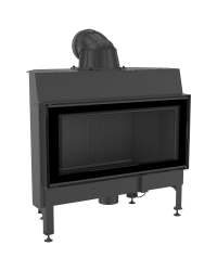 Obrázok pre Krbová vložka NADIA 14 s čiernym ohniskom 