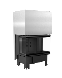 Obrázok pre Krbová vložka NBC 10 trojstranné presklenie s čiernym ohniskom