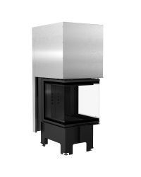 Obrázok pre Krbová vložka NBC 8 trojstranné presklenie s čiernym ohniskom