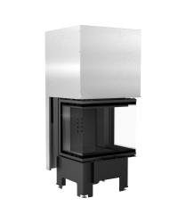 Obrázok pre Krbová vložka NBC 9 trojstranné presklenie s čiernym ohniskom 