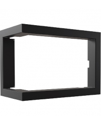 Obrázok pre Montážny rámik 90° pre krbové vložky SIMPLE/S ľavé presklenie  