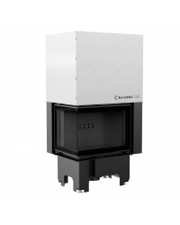 Obrázok pre Krbová vložka VN 610/430 ľavé presklenie s výsuvným otváraním dvierok s čiernym ohniskom