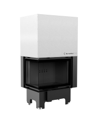 Obrázok pre Krbová vložka VN 700/480 ľavé presklenie s výsuvným otváraním dvierok s čiernym ohniskom