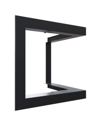 Montážny rámik 90°- 70mm pre krbové vložky VN 480/480 pravé presklenie Obrázok pre Montážny rámik 90°- 70mm pre krbové vložky VN 480/480 pravé presklenie