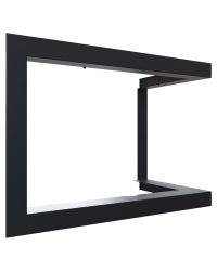 Montážny rámik 90°- 70mm pre krbové vložky VN 810/410 pravé presklenie Obrázok pre Montážny rámik 90°- 70mm pre krbové vložky VN 810/410 pravé presklenie