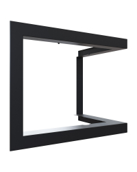 Montážny rámik 90°- 70mm pre krbové vložky VN 700/480 pravé presklenie Obrázok pre Montážny rámik 90°- 70mm pre krbové vložky VN 700/480 pravé presklenie