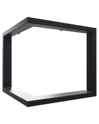 Montážny rámik 90°- 35mm pre krbové vložky VN 480/480 pravé presklenie Obrázok pre Montážny rámik 90°- 35mm pre krbové vložky VN 480/480 pravé presklenie