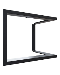 Obrázok pre Montážny rámik 90°- 35mm pre krbové vložky VN 610/430 pravé presklenie