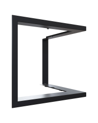 Obrázok pre Montážny rámik 90°- 35mm pre krbové vložky VN 480/480 ľavé presklenie