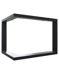 Montážny rámik 90°- 35mm pre krbové vložky VN 610/430 ľavé presklenie Obrázok pre Montážny rámik 90°- 35mm pre krbové vložky VN 610/430 ľavé presklenie