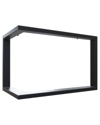 Montážny rámik 90°- 35 mm pre krbové vložky VN 810/410 ľavé presklenie Obrázok pre Montážny rámik 90°- 35 mm pre krbové vložky VN 810/410 ľavé presklenie