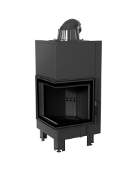 Obrázok pre Krbová vložka MBN 8 BS ľavé presklenie s čiernym ohniskom