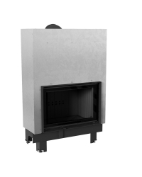 Obrázok pre Krbová vložka MBO 15 s výsuvným otváraním dvierok s čiernym ohniskom