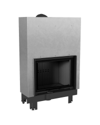 Obrázok pre Krbová vložka MBA 17 s výsuvným otváraním dvierok s čiernym ohniskom