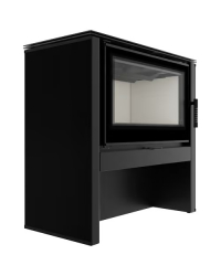 Obrázok pre Krbové kachle JUNO 12 čierne panely