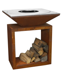 Záhradný gril G8 - corten Obrázok pre Záhradný gril G8 - corten