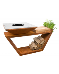 Záhradný gril G4 - corten Obrázok pre Záhradný gril G4 - corten