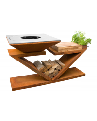 Záhradný gril G5 - corten Obrázok pre Záhradný gril G5 - corten