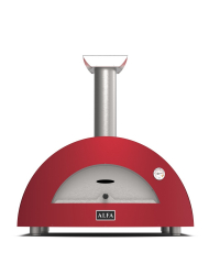 Pizza pec MODERNO 2 na drevo - antique red Obrázok pre Pizza pec MODERNO 2 na drevo - antique red