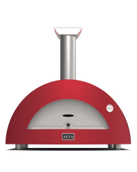 Pizza pec MODERNO 3 na drevo - antique red Obrázok pre Pizza pec MODERNO 3 na drevo - antique red