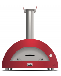 Obrázok pre Pizza pec MODERNO 5 na drevo - antique red