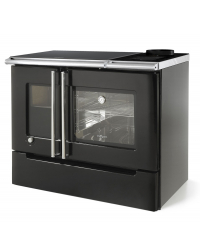 Obrázok pre Teplovzdušný krbový sporák CARES II - horný/zadný vývod 
