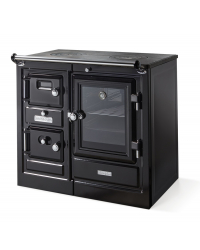 Obrázok pre Teplovodný krbový sporák SAJA 7/90 CC - zadný vývod 