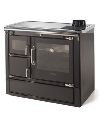 Obrázok pre Teplovzdušný krbový sporák ECLECSYS - horný/zadný vývod 