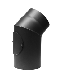 Obrázok pre Koleno pevné PARKANEX 250mm/45° s čistiacim otvorom