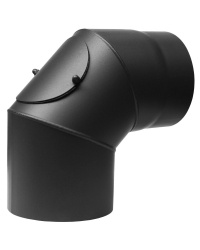 Obrázok pre Koleno pevné PARKANEX 120mm/90° s čistiacim otvorom 