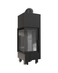 Obrázok pre Krbová vložka MBN 10 BS ľavé presklenie čierne ohnisko 