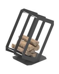 Obrázok pre Stojan na drevo P3 grafitový 