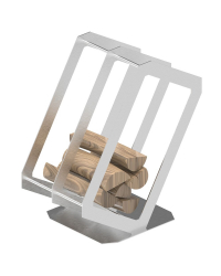 Obrázok pre Stojan na drevo P3 z nehrdzavejúcej ocele 