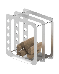 Obrázok pre Stojan na drevo K3 z nehrdzavejúcej ocele 