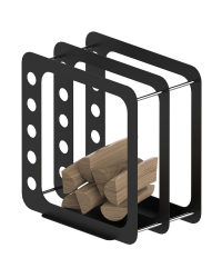 Stojan na drevo K3 čierny Obrázok pre Stojan na drevo K3 čierny