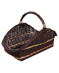 Prútený kôš na drevo štvorcový Obrázok pre Prútený kôš na drevo štvorcový