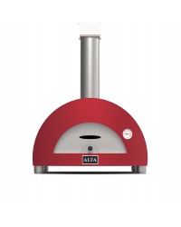 Pizza pec MODERNO 1 na drevo - antique red Obrázok pre Pizza pec MODERNO 1 na drevo - antique red